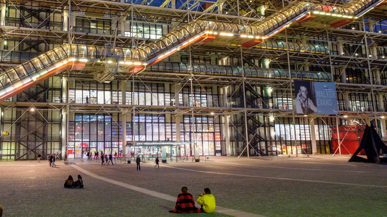 Museum Centre Pompidou In Parijs Jarenlang Dicht Vanwege Renovatie