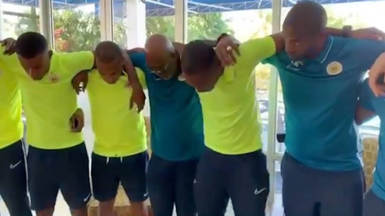 Beeld uit video: Reservedoelman Curaçaos elftal Pieter (31) plotseling overleden