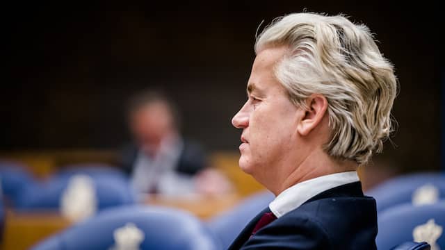 PVV-leider Geert Wilders.