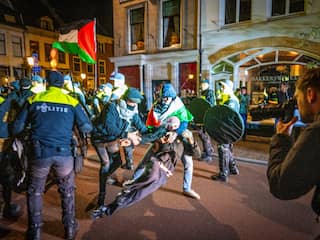Geen aanhoudingen na pro-Palestijnse protesten in Utrecht, 32 in Amsterdam