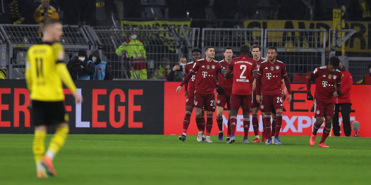 Lewandowski haalt gram na Gouden Bal-gala in spektakelstuk tegen Dortmund