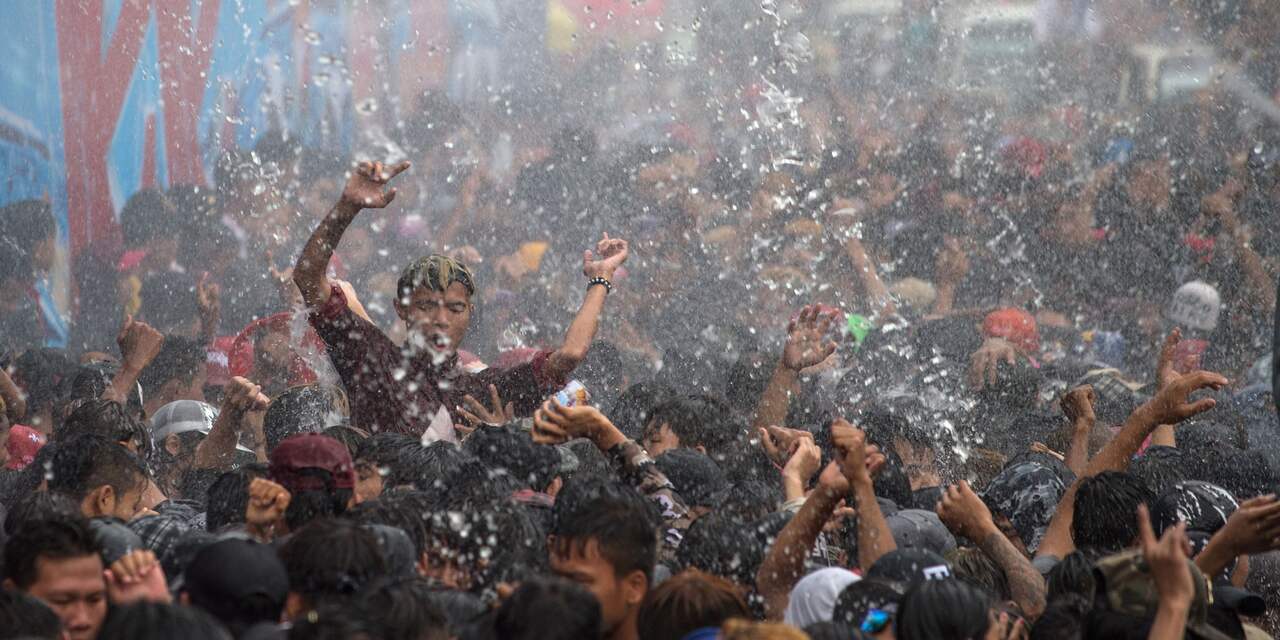 285 doden tijdens waterfestival nieuwjaarsviering Myanmar