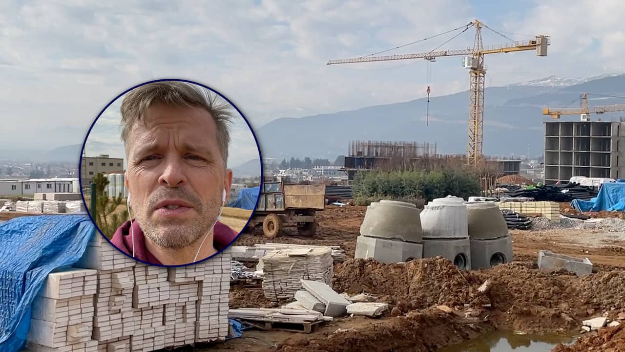 Afbeeldingen uit de video: Türkiye boekt aanzienlijke vooruitgang bij de wederopbouw na een aardbeving