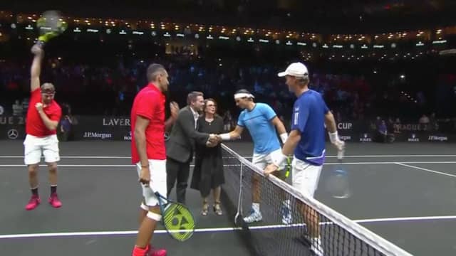 Bekijk enkele hoogtepunten van de Europese tennissers in de Laver Cup