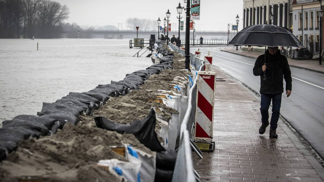 Netherlands Faces Record High Water Levels and Flooding Threats in Multiple Areas