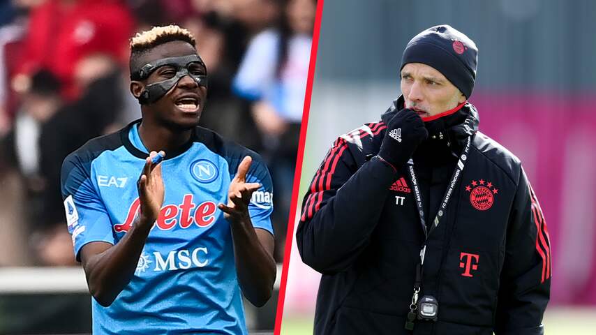 Victor Osimhen en Thomas Tuchel