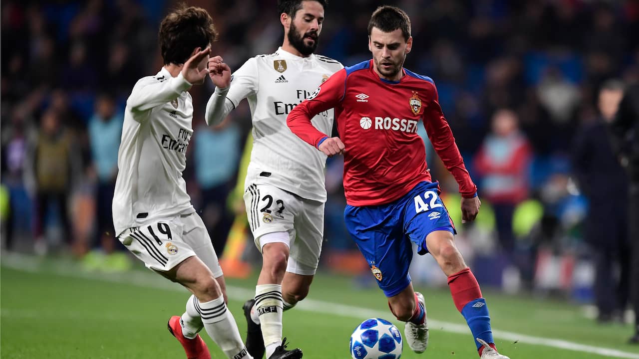 Samenvatting Real Madrid-CSKA Moskou (0-3)