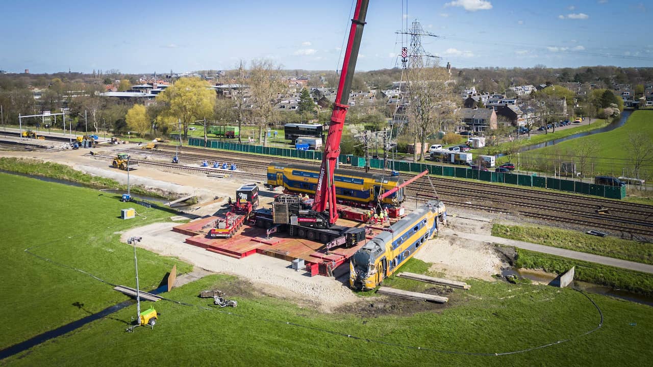 Track Repair Work to Begin at Voorschoten Station After Train Accident