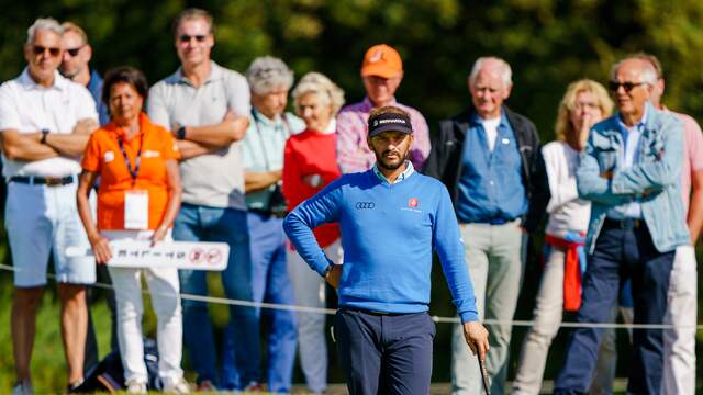 Joost Luiten donderdag tijdens het Dutch Open