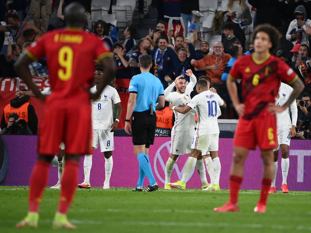 Frankrijk belgie nations league