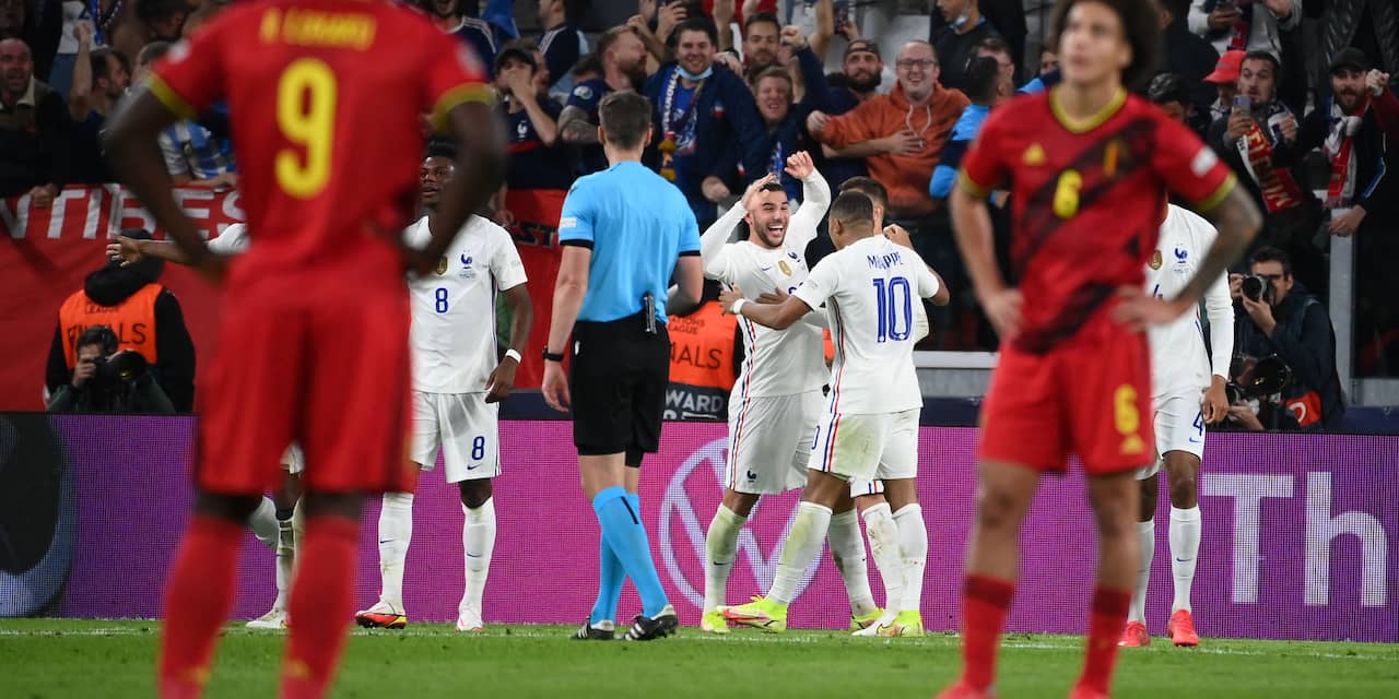 België verspeelt 2-0-voorsprong tegen Frankrijk en mist Nations League-finale