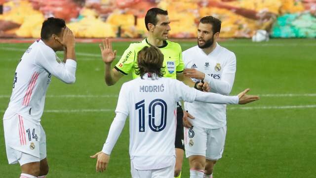 Real Madrid liet zich verrassen door Athletic Club.