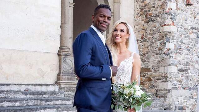 Remy Bonjasky met zijn vrouw Renate.
