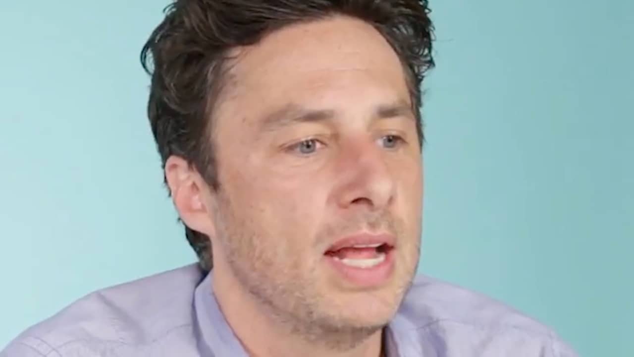 Beeld uit video: Zach Braff doet boekje open over 'bromance' met tegenspeler Scrubs