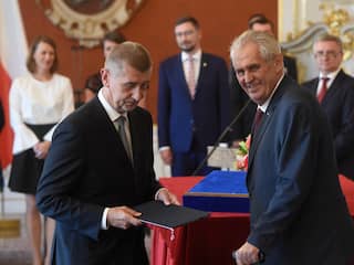 Andrej Babis opnieuw beëdigd als premier van Tsjechië