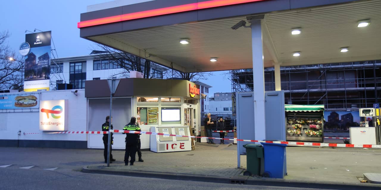 Gewapende overval op tankstation in Leiden