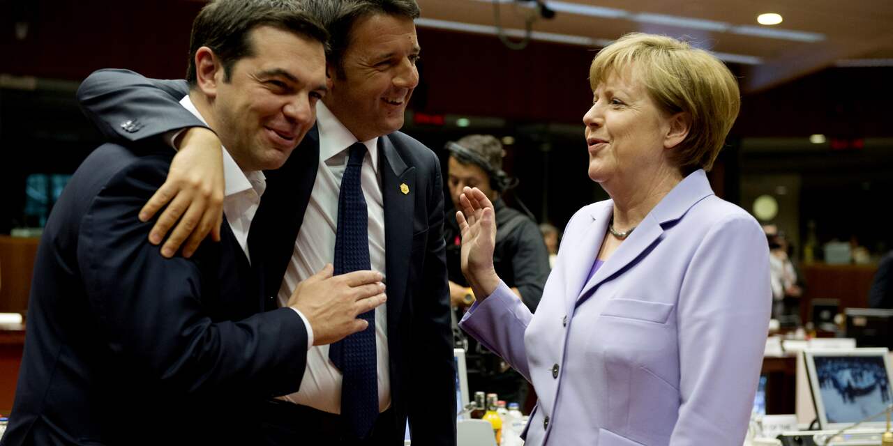 Merkel adviseert Grieken 'gul' pakket te accepteren 