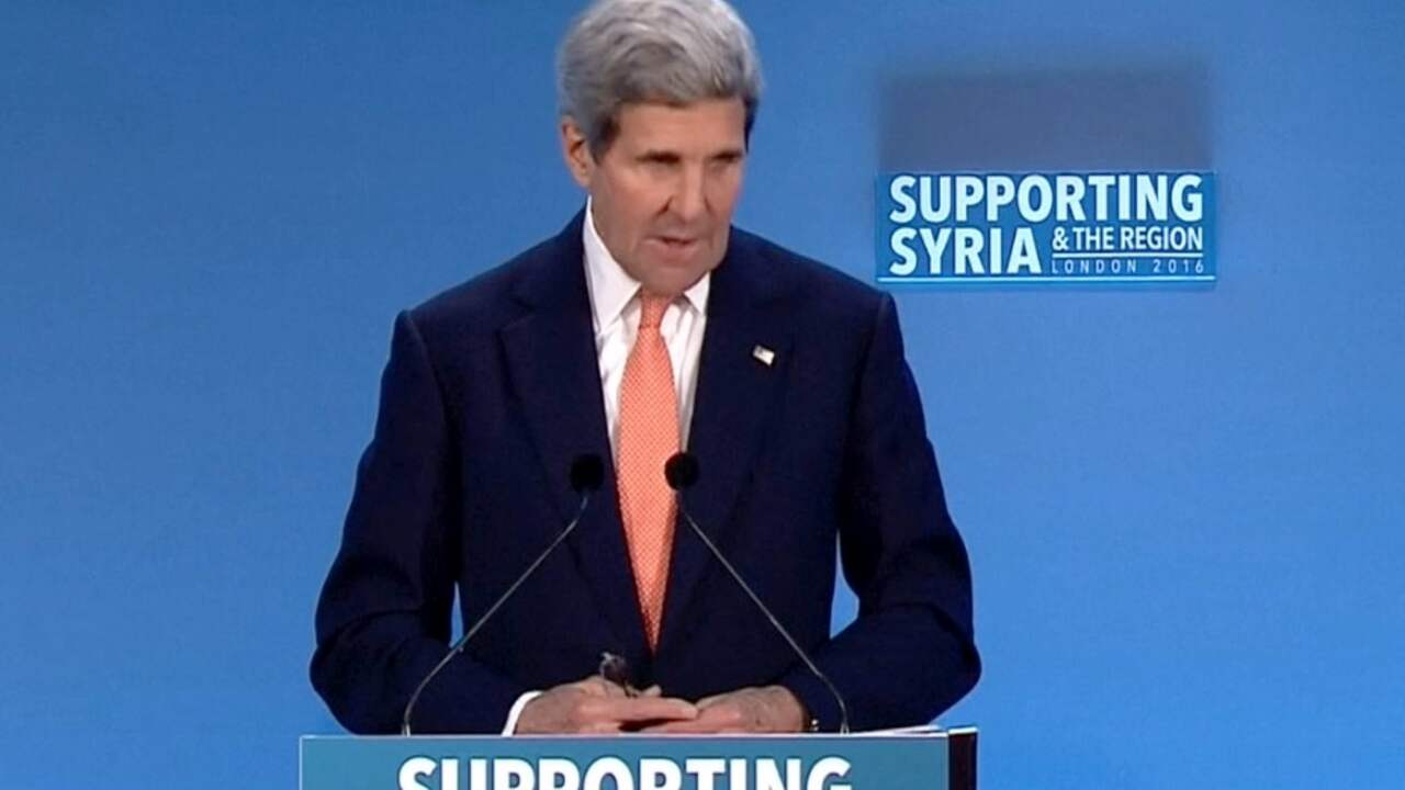 Kerry: dat vluchtelingen gras eten knaagt aan geweten