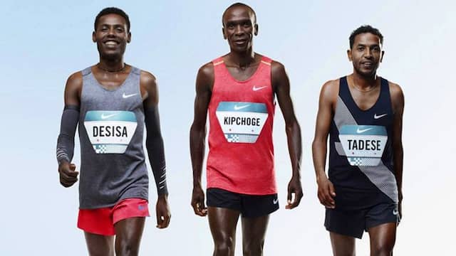 Liveblog: Marathonloper Kipchoge komt net tekort bij recordpoging (gesloten)