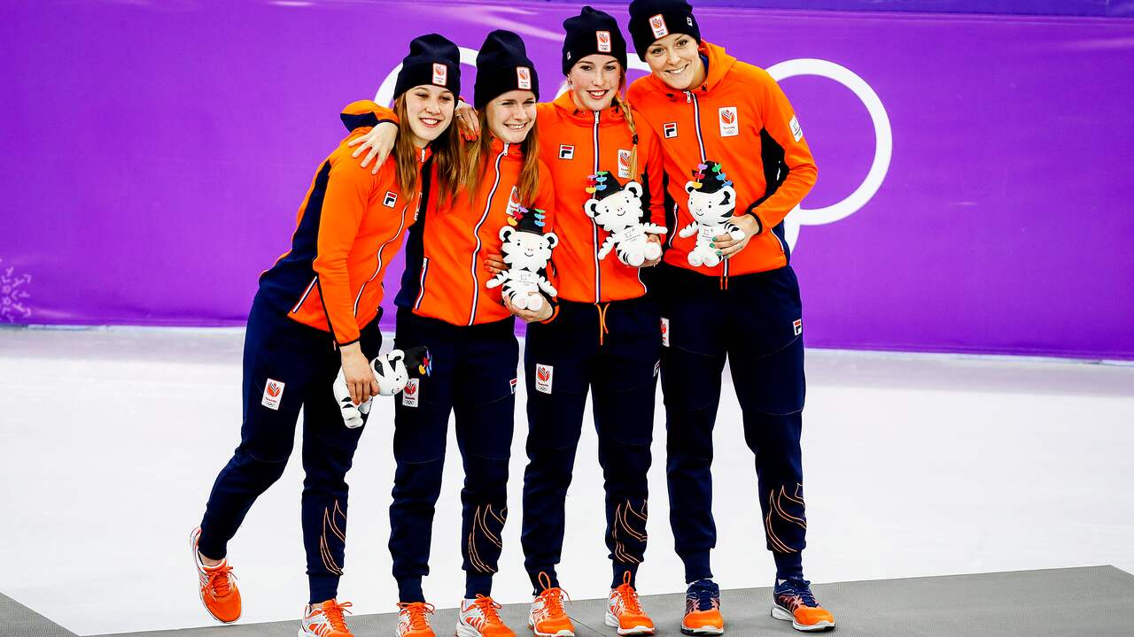 Beeld uit video: Ode aan shorttrackvrouwen: Meeslepend juichen is besmettelijk