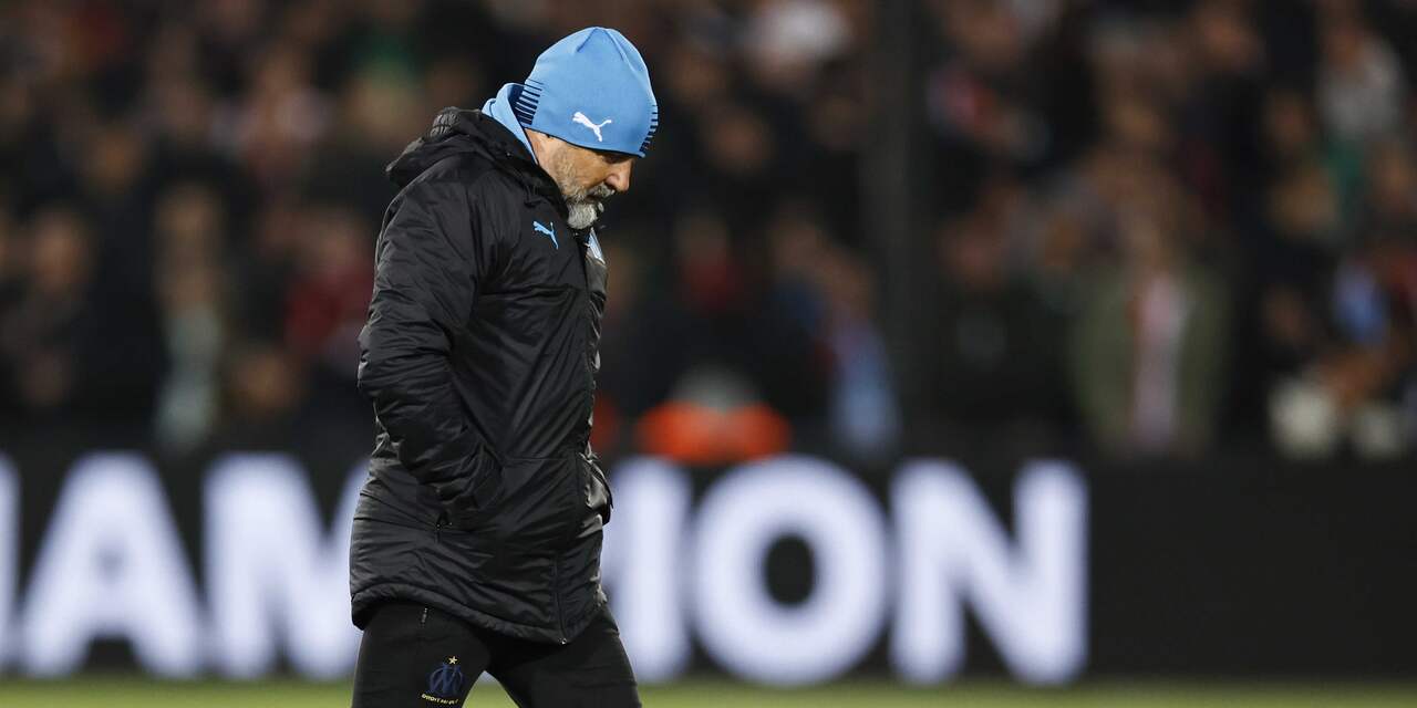 Ongeloof bij Marseille na blunders tegen Feyenoord: 'Was halve finale onwaardig'