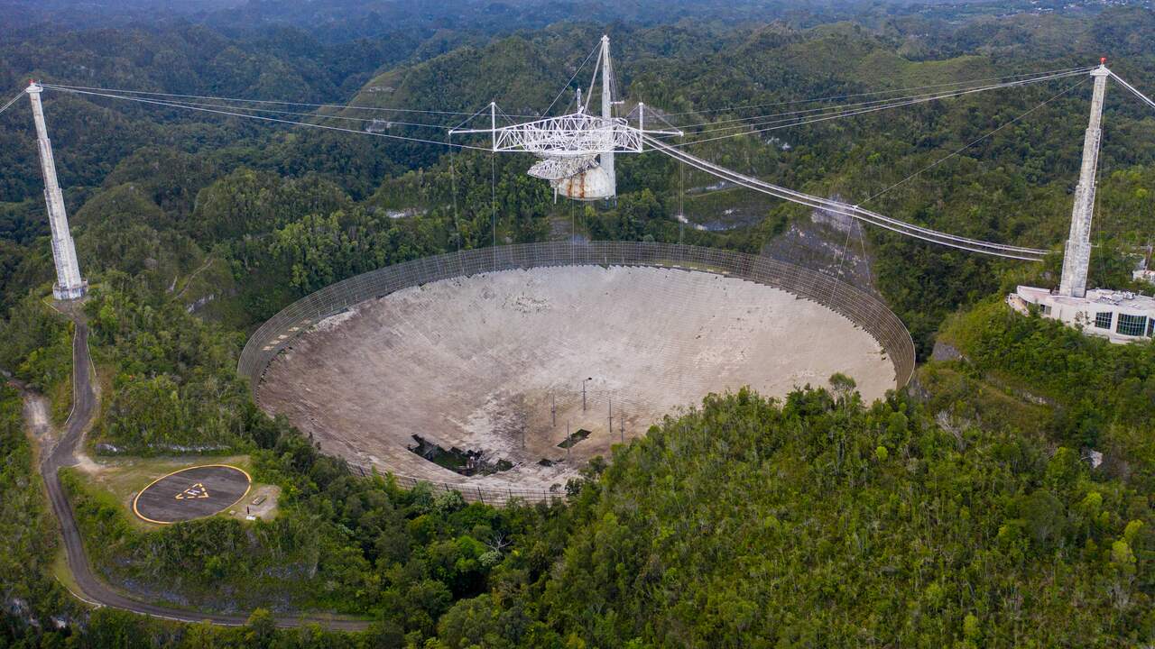 Iconic radio telescope Arecibo in Puerto Rico is beyond repair |  NOW