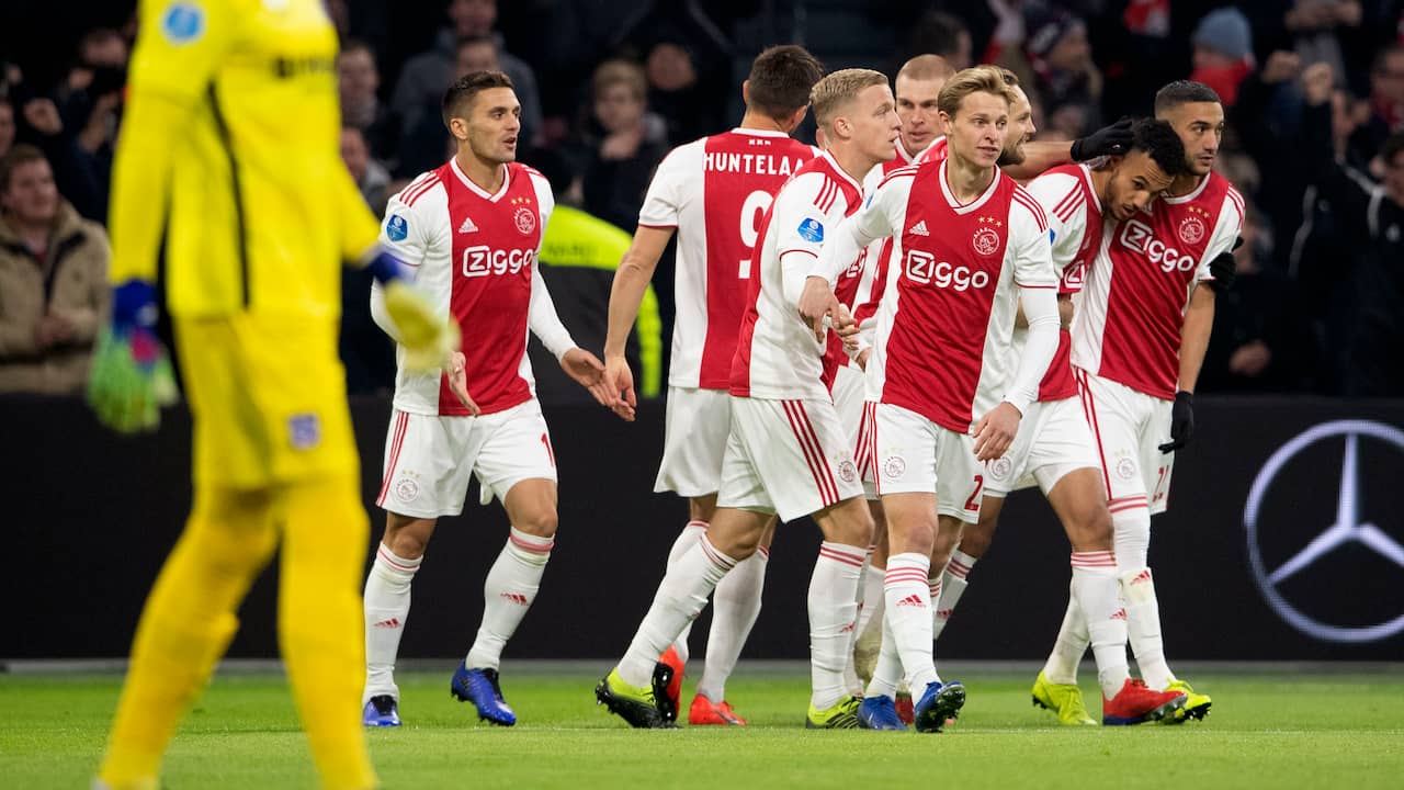 Uitgaan van tempel Gevaar Ajax ten koste van Heerenveen naar halve finales KNVB-beker | Voetbal |  NU.nl