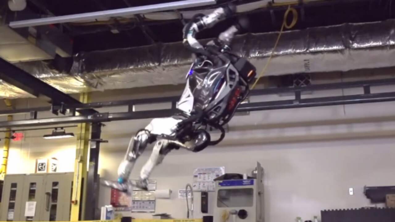 Nieuwe Atlas-robot kan salto's maken
