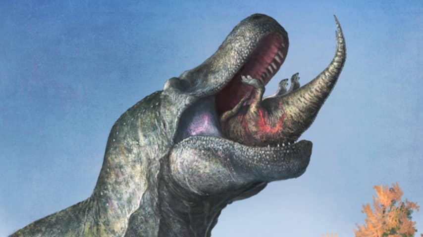 Tyrannosaurus rex had volgens nieuwe studie waarschijnlijk hagedisachtige lippen