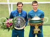 Coric stunt tegen Federer in finale Halle, Djokovic grijpt naast titel op Queen's