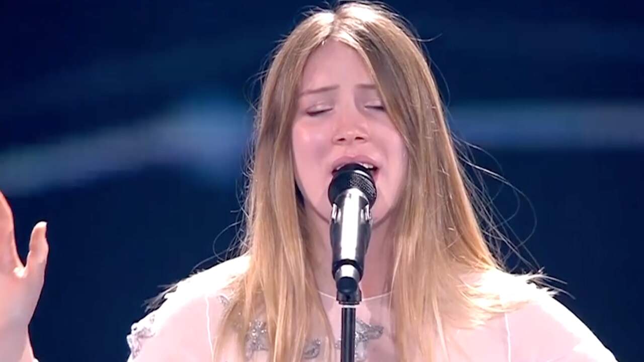 Beeld uit video: Songfestivalrepetitie België