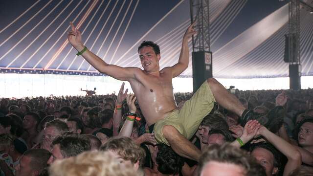Publiek tijdens Lowlands in 2015.