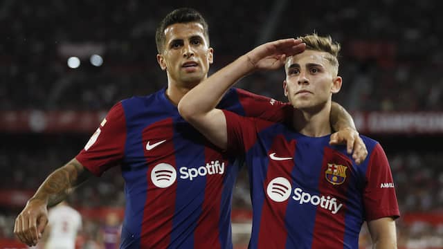 Samenvatting: FC Barcelona wint van Sevilla in afscheidsduel Xavi (1-2)