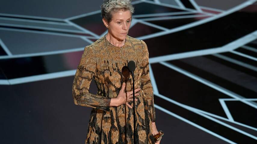 Oscarbeeldje Frances McDormand gestolen na uitreiking