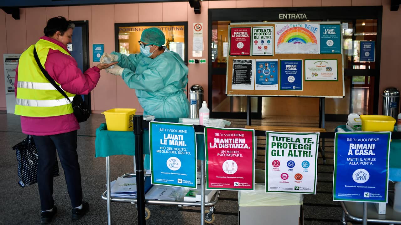 Opnieuw minder coronapatiënten op Italiaanse ic, afvlakking in Spanje