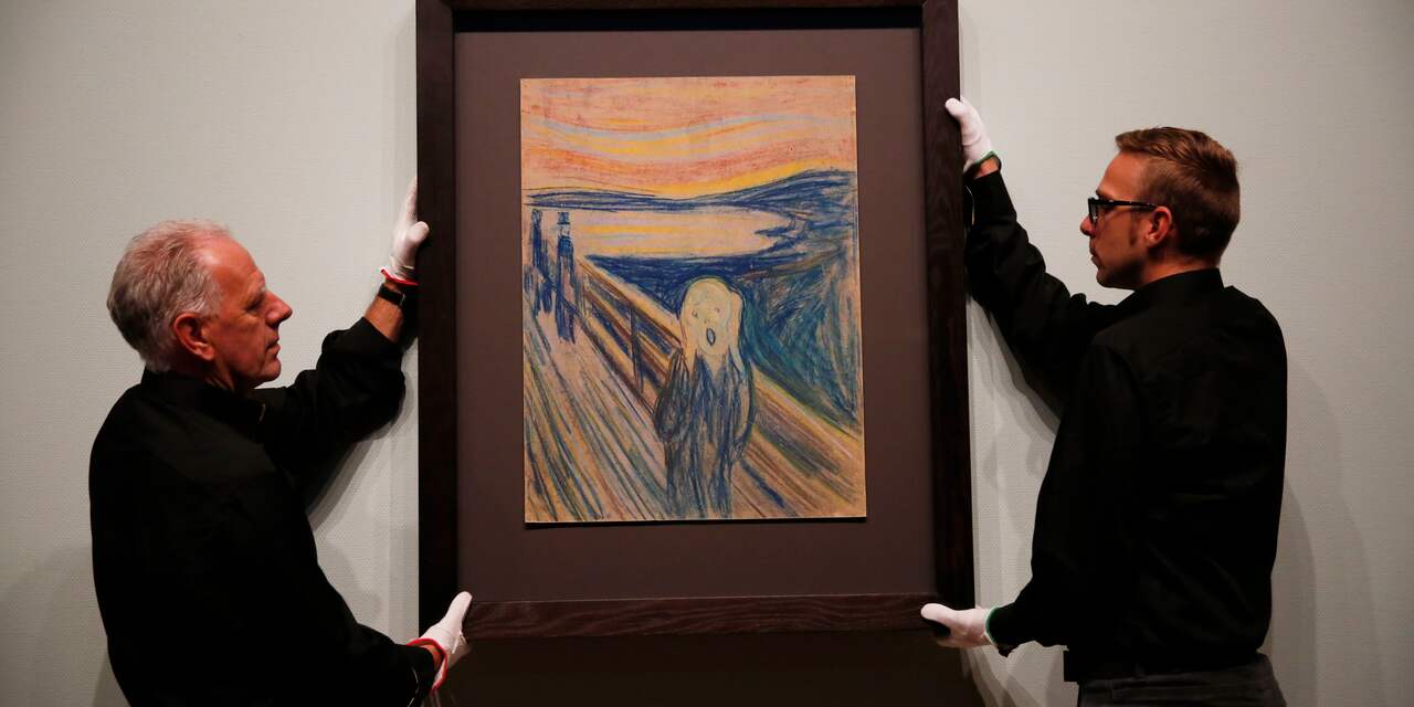 Museum ontdekt dat boodschap op De Schreeuw van schilder Munch zelf is
