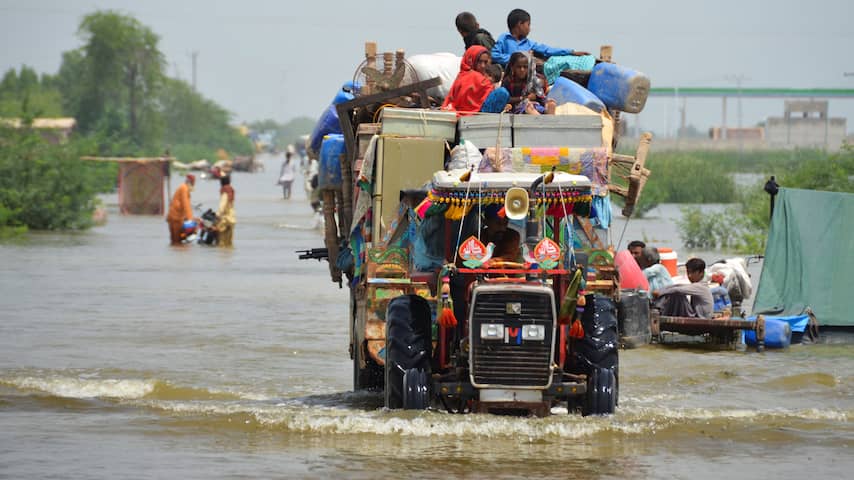 Zeker 10 miljard euro nodig voor wederopbouw Pakistan na overstromingen