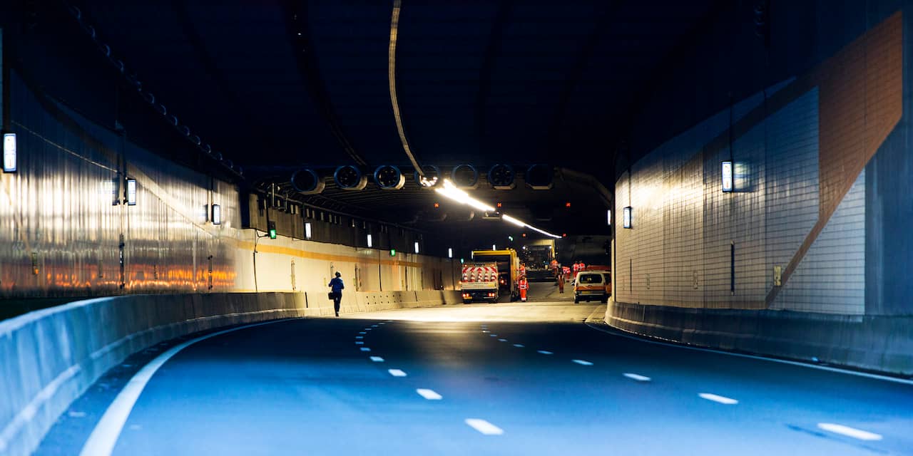 Heinenoordtunnel aankomend weekend twee nachten dicht door werkzaamheden aan brandvoorziening