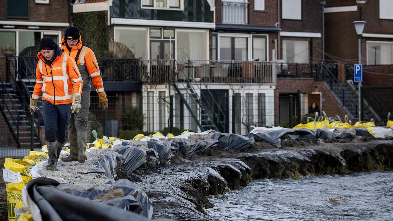 Markermeer Reaches Historically High Water Level, Emergency Precautions in Place