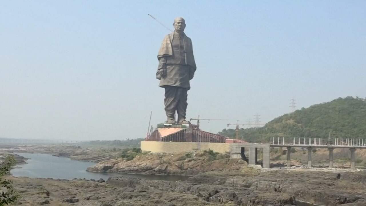 Hoogste standbeeld ter wereld in India onthuld