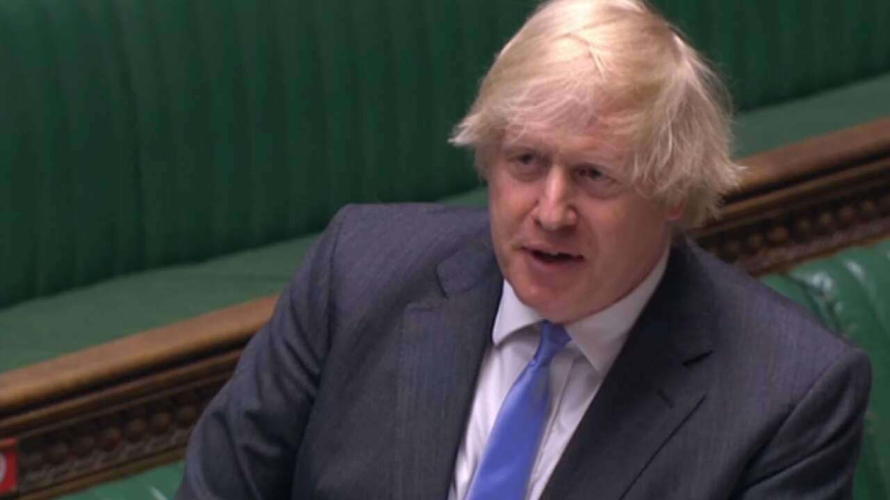Beeld uit video: Livestream Brits parlement debateert over de coronamaatregelen