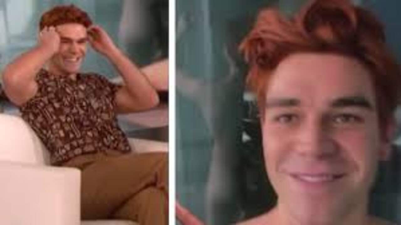 Riverdaleacteur KJ Apa stuurde DeGeneres naakt een verjaardagsvideo