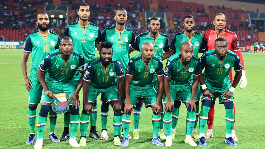 Comoren door corona-uitbraak met veldspeler op doel in Afrika Cup