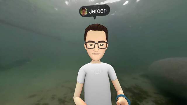 Avatar in Facebook Spaces