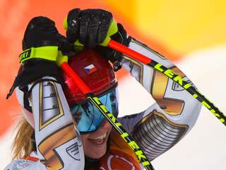 'Snowboardster' Ledecka verrast skiesters op Super-G, Vonn naast podium