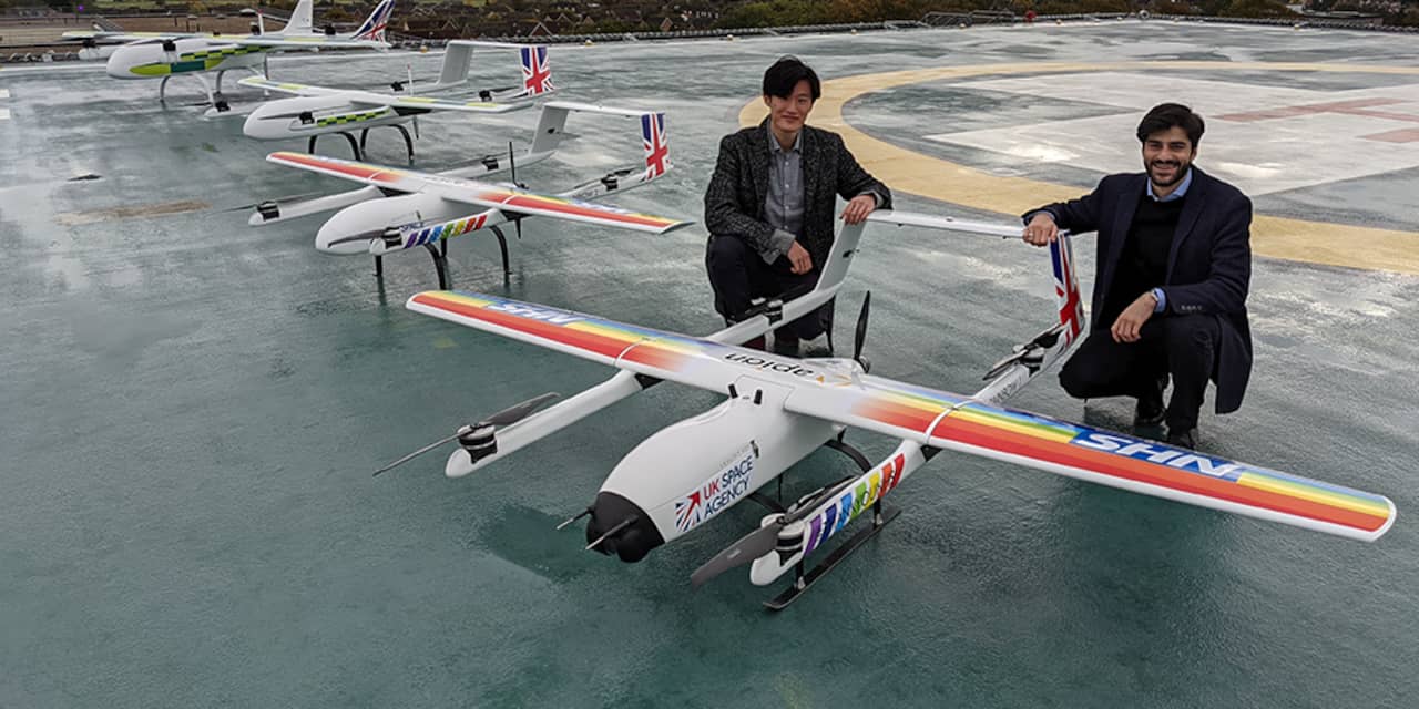 Nationale Gezondheidsdienst van VK wil COVID-19-tests per drone vervoeren
