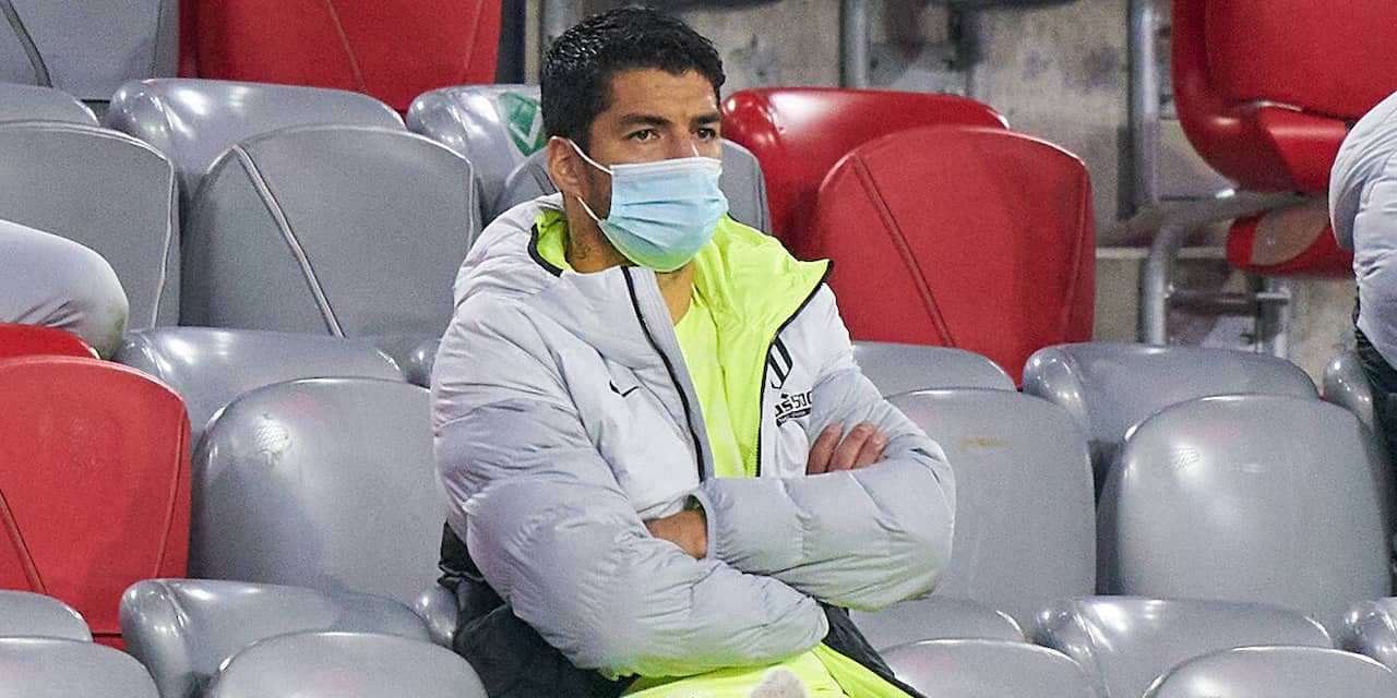 Suárez test negatief op coronavirus en mag training bij Atlético hervatten