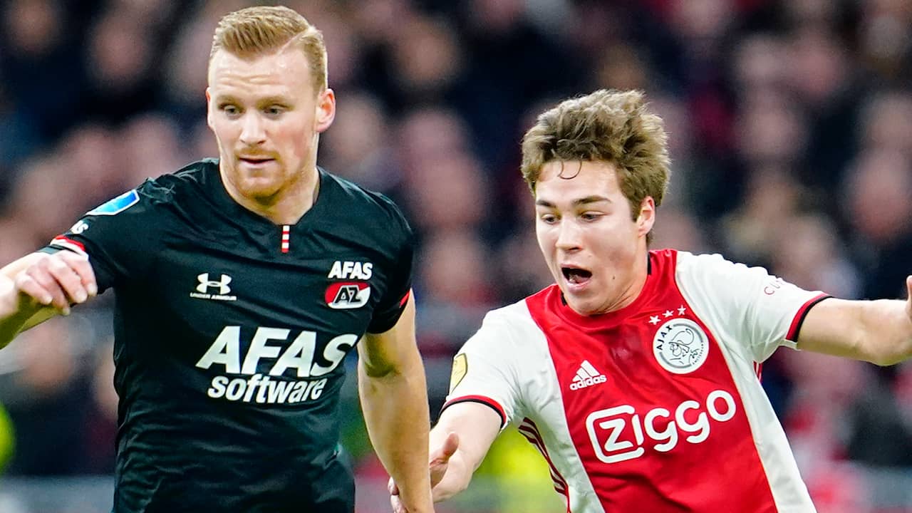De Wit gelooft in titelkansen AZ als het blijft spelen zoals tegen Ajax