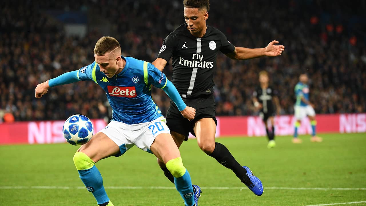Samenvatting Paris Saint-Germain-Napoli (2-2)