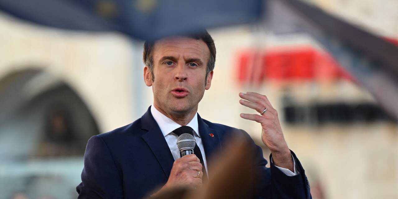 Macron waarschuwt voor 'verkiezingskater' zoals na winst Trump